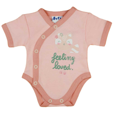 Asti Rövid ujjú baba body cicás mintával kombidressz, body