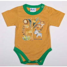 Asti Rövid ujjú baba body Szafari mintával kombidressz, body
