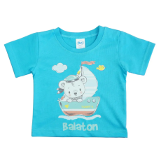 Asti Rövid ujjú Balatonos hajós maci póló