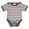 Asti Rövid ujjú dupla patentos baba body