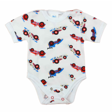 Asti Rövid ujjú dupla patentos baba body kombidressz, body