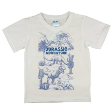 Asti Rövid ujjú fiú póló dinoszauruszos mintával