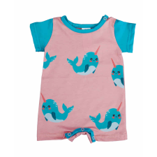 Asti Rövid ujjú napozó Narvál mintával kombidressz, body