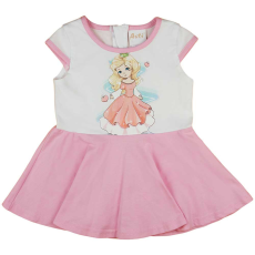 Asti Ujjatlan kislány pamut ruha hercegnős mintával