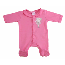 Asti Vékony, pamut, elöl patentos kislány rugdalózó Balerina mintával rugdalózó