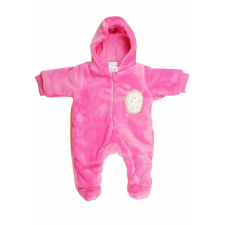 Asti Wellsoft bélelt kapucnis baba overál süni mintával babakabát, overál, bundazsák