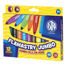 Astra Filctoll ASTRA jumbo 12 színű filctoll, marker