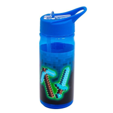 Astra műanyag kulacs 450 ml - Blue Pixel kulacs, kulacstartó