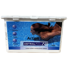 Astralpool Action 10 Medence Fertőtlenítő Tabletta, 1 kg medence kiegészítő