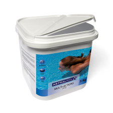  Astralpool Action 10 tízfunkciós kombinált vízkezelő tabletta pH csökkentővel 5 kg medence kiegészítő