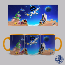  Astro Bot bögre (Narancssárga) bögrék, csészék