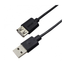 Astrum USB 2.0 hosszabbító kábel 5.0M fekete UE205 audió/videó kellék, kábel és adapter