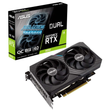 Asus ASUS Dual GeForce RTX 3050 OC Edition 8GB NVIDIA GDDR6 videókártya videókártya