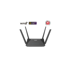 Asus ax1800 router (hotspot, 1000 mbps, 4 antenna, dualband, 256mb) fekete rt-ax52 router
