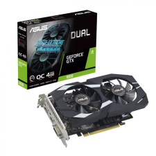 Asus GeForce GTX 1650 4GB GDDR6 EVO Dual OC Edition (DUAL-GTX1650-O4GD6-P-EVO) videókártya