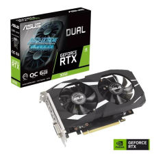 Asus GeForce RTX 3050 6GB DUAL OC Edition videokártya (DUAL-RTX3050-O6G) videókártya