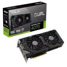Asus GeForce RTX 4070 DUAL 12GB GDDR6X OC (DUAL-RTX4070-O12G) videókártya