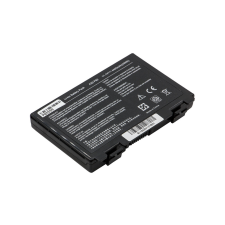 Asus K40 KE laptop akkumulátor, új, gyárival megegyező minőségű helyettesítő, 6 cellás (4400mAh) asus notebook akkumulátor