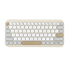Asus KW100 Marshmallow Wirless Billentyűzet US - Bézs (90XB0880-BKB040) billentyűzet