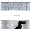 Asus N55, N55S, N55SE, N55SF, N55SL, N75, N75SF, N75SL, N57 gyári billentyűzet (GR kiosztás, ezüst)