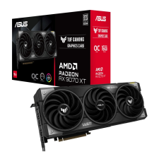 Asus Radeon RX 9070 XT 16GB GDDR6 TUF Gaming OC Videókártya (90YV0L70-M0NA00) videókártya
