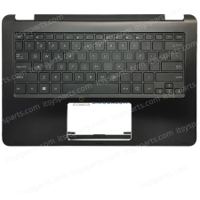 Asus TP301U, TP301UA, TP301UJ gyári billentyűzet palmresttel (US kiosztás, fekete) laptop alkatrész
