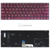 Asus ZenBook UX333, UX333FA, UX333FN gyári billentyűzet (GR kiosztás, piros háttérvilágítással)