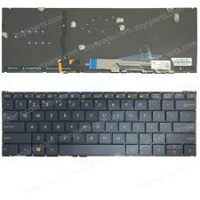 Asus ZenBook UX390UA, UX390UAK gyári billentyűzet (US kiosztás, háttérvilágítással) laptop alkatrész