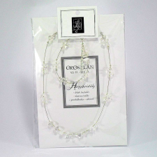  Ásvány Hegyikristály Horoszkópos, OROSZLÁN - Nyaklánc+karkötő ajándéktárgy