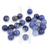  Ásványi gyöngyök Sodalit - 12 db/csomag