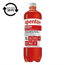  Ásványvíz szénsavmentes APENTA+ Body arónia-meggy ízű 0,75L DRS üdítő, ásványviz, gyümölcslé