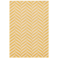  ASY Muse 080x150cm Yellow Chevron Rug MU08 szőnyeg lakástextília