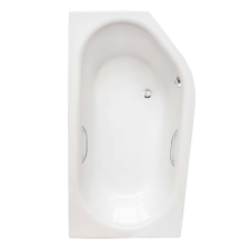 Aszimmetrikus fürdőkád Roth Activa Neo fehér 160x90 cm 9860100 kád, zuhanykabin
