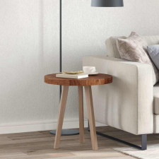  Asztallap Egyéb sötétbarna Ø 50 x 4 cm Masszív tölgyfa bútor