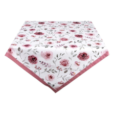 Asztalterítő 100x100cm, 100% pamut, rustic Rose party kellék