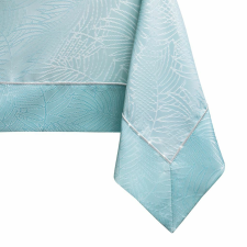  Asztalterítő Gaia kék dombornyomott növényi 140x500 AmeliaHome lakástextília