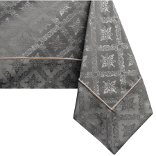  Asztalterítő Maya barna nyomott klasszikus 150x500 DecoKing lakástextília