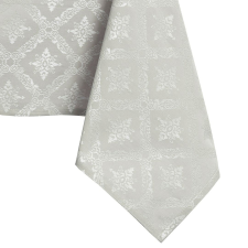  Asztalterítő Maya bézsszínű nyomott klasszikus 160x220 owal DecoKing lakástextília