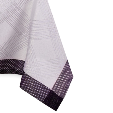  Asztalterítő MILLUZA szín krémszínű metálfényes motívum klasszikus 140x180 ameliahome lakástextília