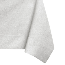  Asztalterítő Sparkle krémszínű metálfényes modern 80x80 DecoKing lakástextília