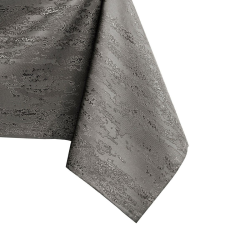  Asztalterítő Vesta barna dombornyomott modern 140x220 AmeliaHome lakástextília