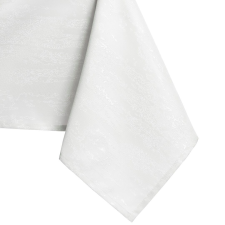 Asztalterítő Vesta fehér dombornyomott modern 140x200 AmeliaHome lakástextília