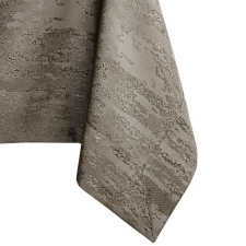  Asztalterítő Vesta kapucsínó dombornyomott modern 120x120 AmeliaHome lakástextília