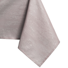 Asztalterítő Vesta púderrózsaszín dombornyomott modern 155x400 AmeliaHome lakástextília
