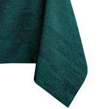 Asztalterítő Vesta üvegzöld dombornyomott modern 40x120 AmeliaHome lakástextília