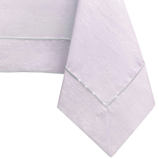 Asztalterítő Vesta világoslila dombornyomott modern 130x180 AmeliaHome lakástextília