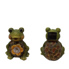  **At240667 Solar Béka Figura 16Cm dekorációs kellék