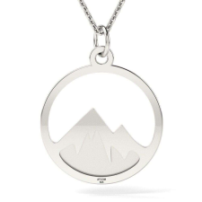 Atcom Jewelry Ezüst nyaklánc Mountains modell nyaklánc