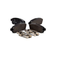 ATE fékbetét készlet 116,5mm,akusztikus kopásjelzéssel,tartozékokkal,ate fékrendszerű,hátsótengely fékbetét