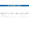 ATE fékcső 83.7715-0550.3